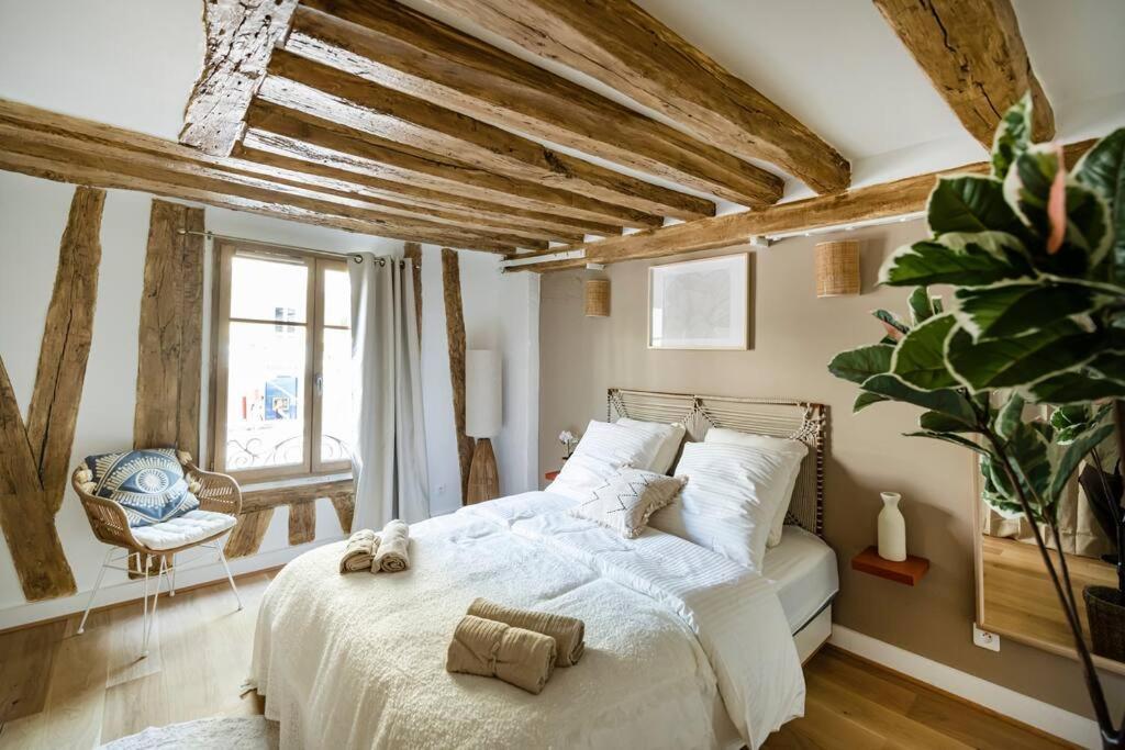 Pavillon Eden - Le Nid - Le Marais Apartment Paris Exterior foto